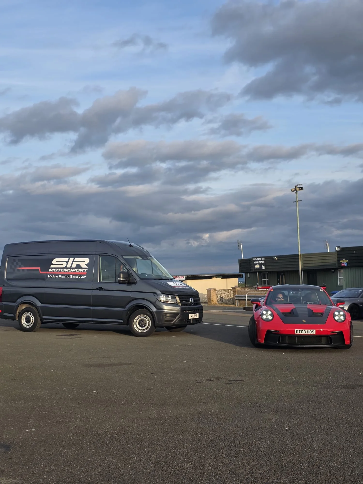 SIR Motorsport mobile simulator unit